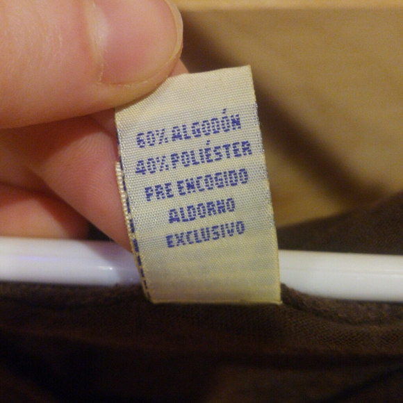 Women's Brown Graphic Tap Hoodie Shirt - Picture 4 of 9